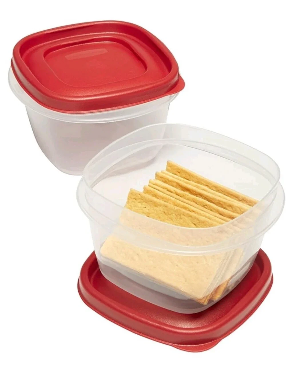 2 Packs of EASY Find Storage Containers